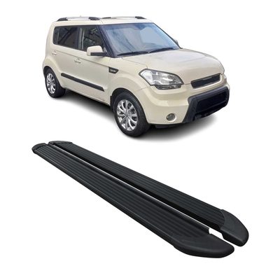 2010-2013 Kia Soul Running Boards Side Steps Black