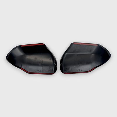 2023-2024 Toyota Sequoia Mirror Cover Caps Gloss Black 2Pcs ABS Plastic
