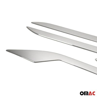 2018-2022 Toyota C-HR Side Door Molding Trim Skirt Garnish Stainless Steel Silver 4Pcs