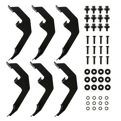 2019-2021 Chevy Silverado/ Sierra 1500/2500 Double Cab 4" Side Step Nerf Bars