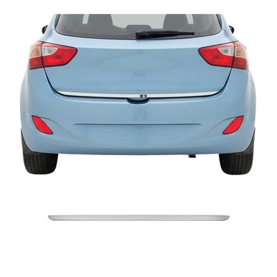 2013-2017 Hyundai Elantra GT Rear Trunk Molding Trim Stainless Steel Silver