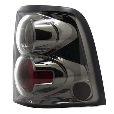 2002-2005 Ford Explorer Tail Lights Chrome Housing/Smoke Lens