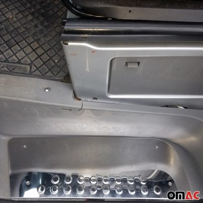 2006-2013 Mercedes Sprinter W906 Door Sill Scuff Plate Scratch Stainless Steel 3Pcs