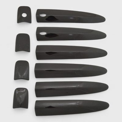 2013-2019 Nissan Sentra Door Handle Cover 4DR ABS Plastic Gloss Black 10 Pcs