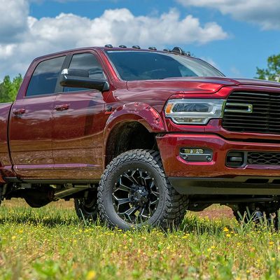 2019-2022 Ram 2500 3500 Black Manual Fold & Heated Side Mirror Passenger