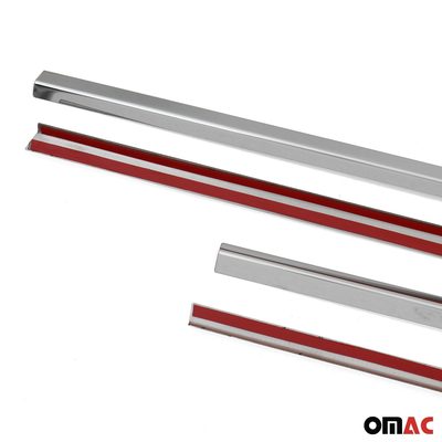 2005-2009 Land Rover LR3 Window Molding Trim Streamer Stainless Steel 4x