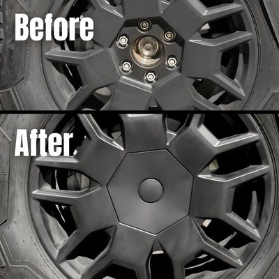 Cybertruck Wheel Center Caps Kit