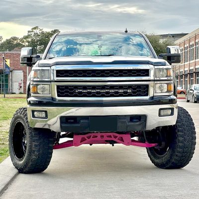 2014-2015 Chevy Silverado 1500 Factory Headlights Amber Reflectors Matt Black