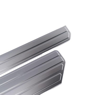 2010-2020 VW Amarok Door Sill Scuff Plate Scratch Protector Stainless Steel Brushed