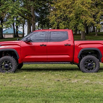 2024-2026 Toyota Tundra Door Handle Cover Gloss Black 4Pcs ABS Plastic