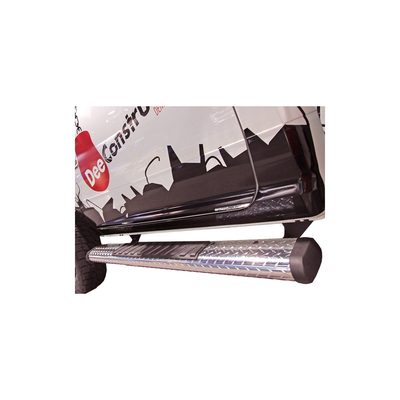 Dee Zee 6" Brite Diamond Tread Nerf Bars DZ16402&DEZ-DZ16337