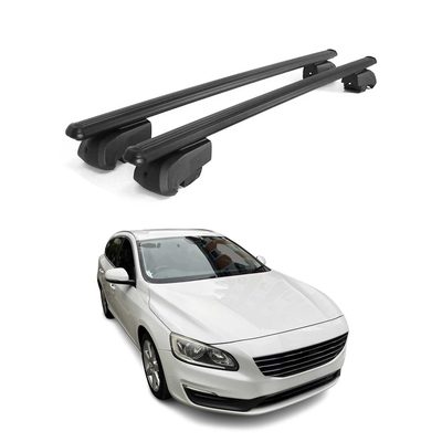 2015-2018 Volvo V60 Roof Rack Cross Bars Black