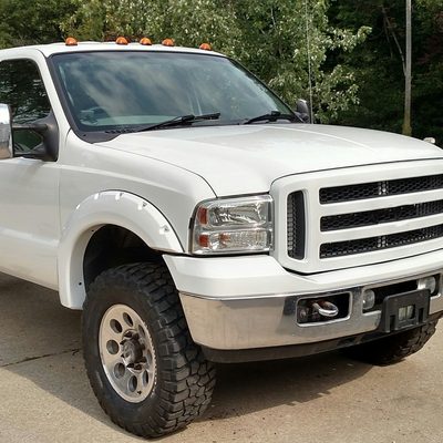 1999-2004 Ford Excursion F-250/350/450/550 Crystal Headlights Chrome/Clear