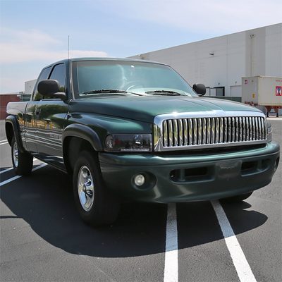 1994-2001 Dodge RAM 1500/ 94-2002 RAM 2500 3500 Projector Headlights Matte Black