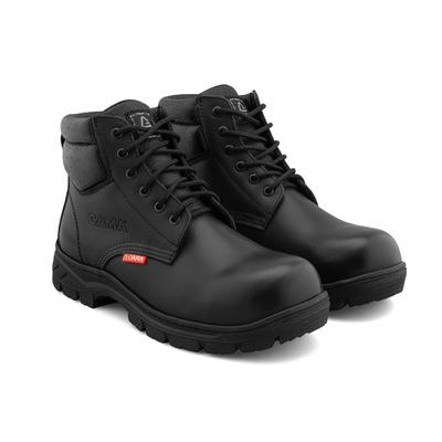 Bota 20 Flor entera Negra Suela Tropa Hule