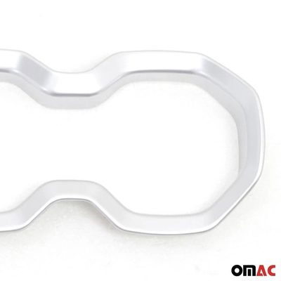 2015-2024 Jeep Renegade Cup Holder Frame Inner Molding Trim Silver Chrome