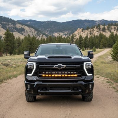 2020+ Chevrolet Silverado 2500/3500 Single 40in Light Bar - PRO