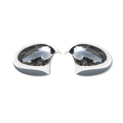 2013-2016 Mini Cooper Paceman R61 Side Mirror Cover Caps Stainless Steel Silver 2 Pcs