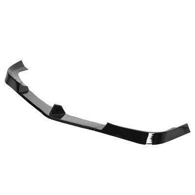 2012-2014 Mercedes W204 C Class Glossy Black Front Bumper Lip Splitter Kit