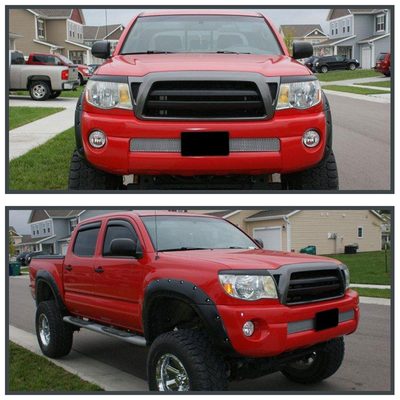 2004-2016 Toyota Sequoia/Tundra/Tacoma/Solara H10 Fog Lights Kit Chrome/Clear