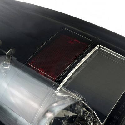 2002-2006 Dodge RAM LED Tail Lights Glossy Black Housing/Smoke Lens