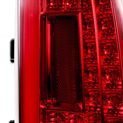 2015-2020 Chevy Tahoe/Suburban LS LT LTZ Premier LED Tail Lights Chrome/Red