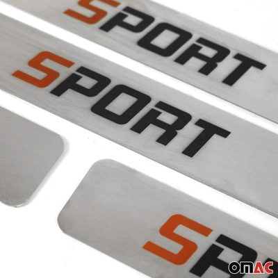 2020-2026 Ford Escape Door Sill Scuff Plate Scratch Protector Sport Stainless Steel 4x