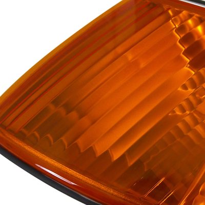1990-1991 Honda CRX Corner Lights Chrome Housing/Amber Lens
