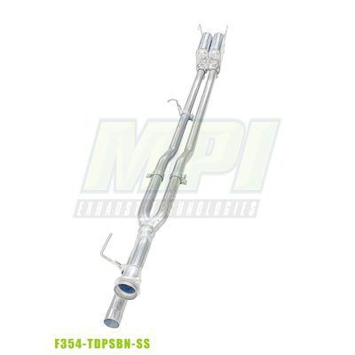 Ford, 2017-2026, 6.2L, 6.8L, 7.3L - MPI Bullnoze Exhaust Series