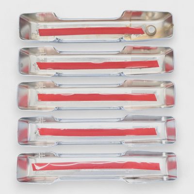2021-2024 Ford Bronco Door Handle Cover Chrome 5Pcs ABS Plastic
