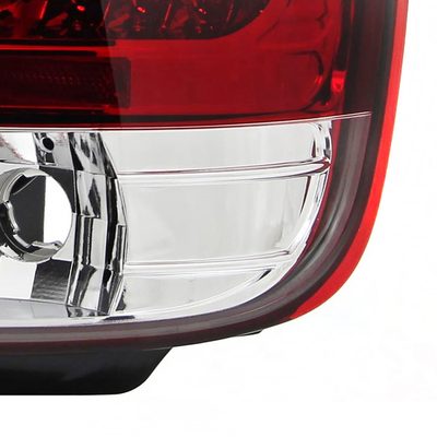 1998-2005 Lexus GS300/GS400/GS430 LED Tail Lights Chrome/Red Clear Lens