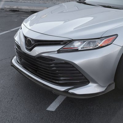2018-2020 Toyota Camry SE/XSE/LE/XLE Matte Black ABS 3Pcs Bumper Lip