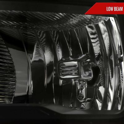 For Ford F-150 2021-2023 Factory Style Headlight Black Housing Smoked Lens