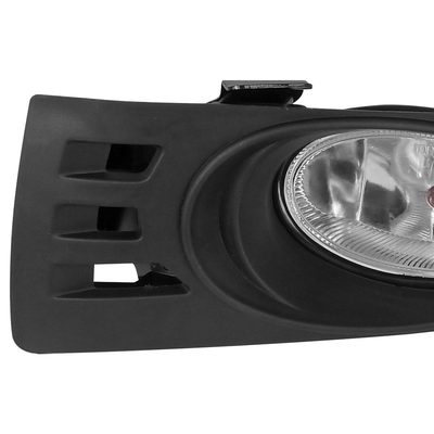 2003-2005 Honda Accord Coupe H11 Fog Lights Kit Chrome Housing/Clear Lens