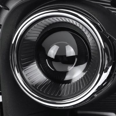 2018-2020 Kia Rio 9006 12v/51w Projector Fog Lights Kit Chrome/Clear Lens