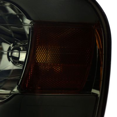 2002-2005 Dodge RAM 1500 /RAM 2500/3500 LED Tube Factory Headlights Smoked