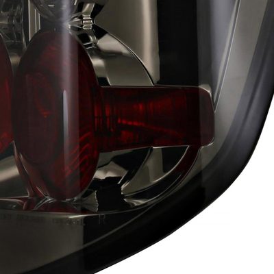 2005-2010 Honda Ridgeline Tail Lights Chrome Housing/Smoke Lens