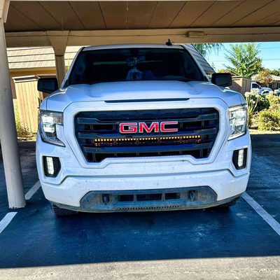 2019+ GMC Sierra 1500 Dual 40s Light Bars SLIM
