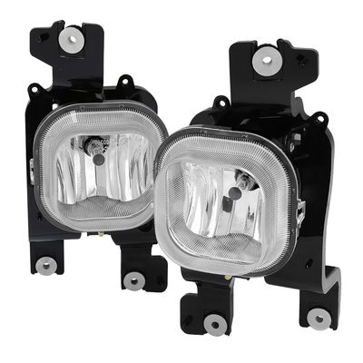 2008-2010 Ford F-250/F-350/F-450/F-550 Super Duty H10 Fog Lights Chrome/Clear