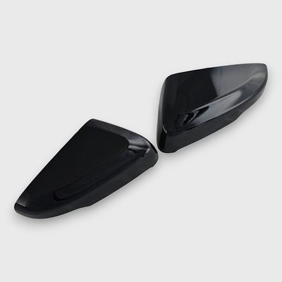 2015-2019 Cadillac ATS / CT6 / CTS Mirror Cover Caps Gloss Black 2Pcs ABS Plastic
