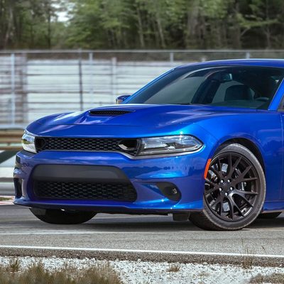 2015-2022 Dodge Charger SRT/RT/GT/ Black Dual Snorkel Front Upper Grille
