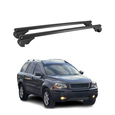 2003-2014 Volvo XC90 Roof Rack Cross Bars Black