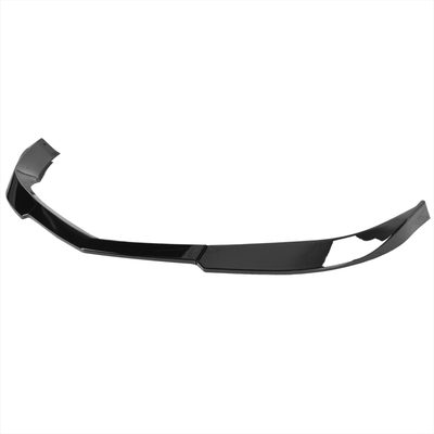 2010-2013 Chevrolet Camaro V6 Glossy Black 3PC Front Bumper Lip Splitter Kit