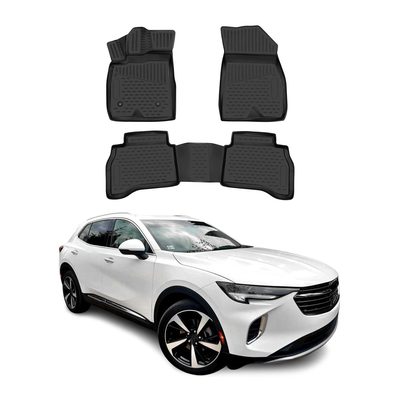2021-2024 Buick Envision Floor Mats Liners Full Set All Weather Black