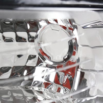 1994-1998 Ford Mustang Corner Parking Turn Signal Lights Chrome/Clear Lens