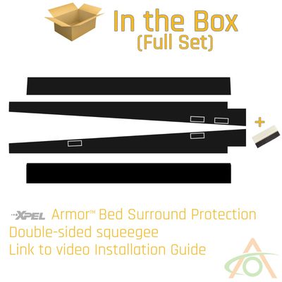 Xpel Armor Truck Bed Sail Trim & Lip Protection