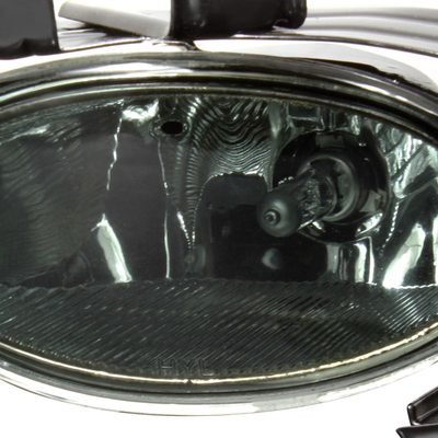 2008-2010 Honda Accord 2DR Coupe H11 Fog Lights Kit Chrome/Yellow Lens