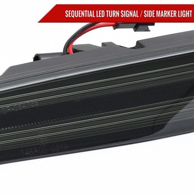 For Porsche 911 997 992 2019-2025 LED Turn Signal Light Smoke Sequential