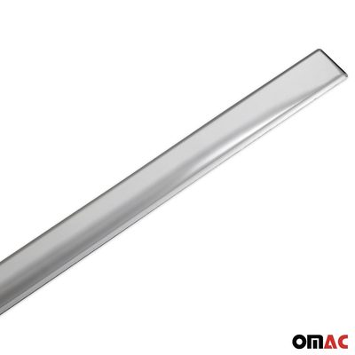 2014-2020 Fiat 500L Rear Trunk Molding Trim Stainless Steel Silver 1Pc