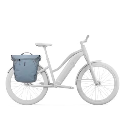 Alforjas Chasm Courier Thule color Azul de 22L con sistema InLock